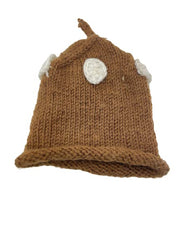 MOMISY Chilli Cap - Baby Photography & Photoshoot Prop (Brown)