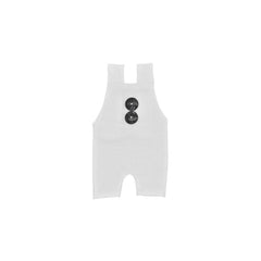 MOMISY Baby Photography Prop Outfit, Dungaree Costume, 0-3 Months, Newborn (IN, Age, 0 Months, 3 Months, Regular, Baby, White)