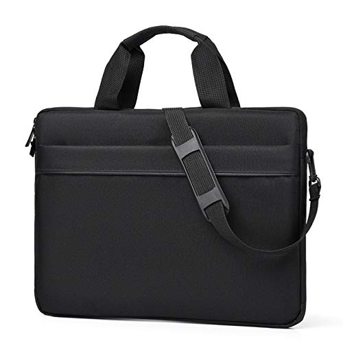 MOMISY Unisex-adult Laptop Bag for Men & Women I Office Bags I Travel Bags I Carry Handles with Adjustable Strap (15.6 inch, Black)