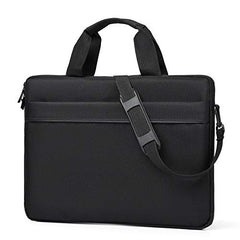 MOMISY Unisex-adult Laptop Bag for Men & Women I Office Bags I Travel Bags I Carry Handles with Adjustable Strap (14.1 inch, Black)
