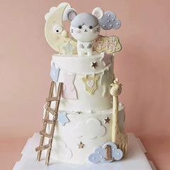 MOMISY 3D Baby Clothes Silicone Fondant Mold High Definition Quality Baby Shower Cake Topper DIY Cupcake Decoration Birthday Party Tool for Sugarcraft, Chocolate, Resin, Candy (Grey)