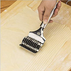 MOMISY Stainless Steel Noodle Maker Roller Docker Dough Ginger Garlic Spaghetti Cutter Multi-Function Kitchen Tool