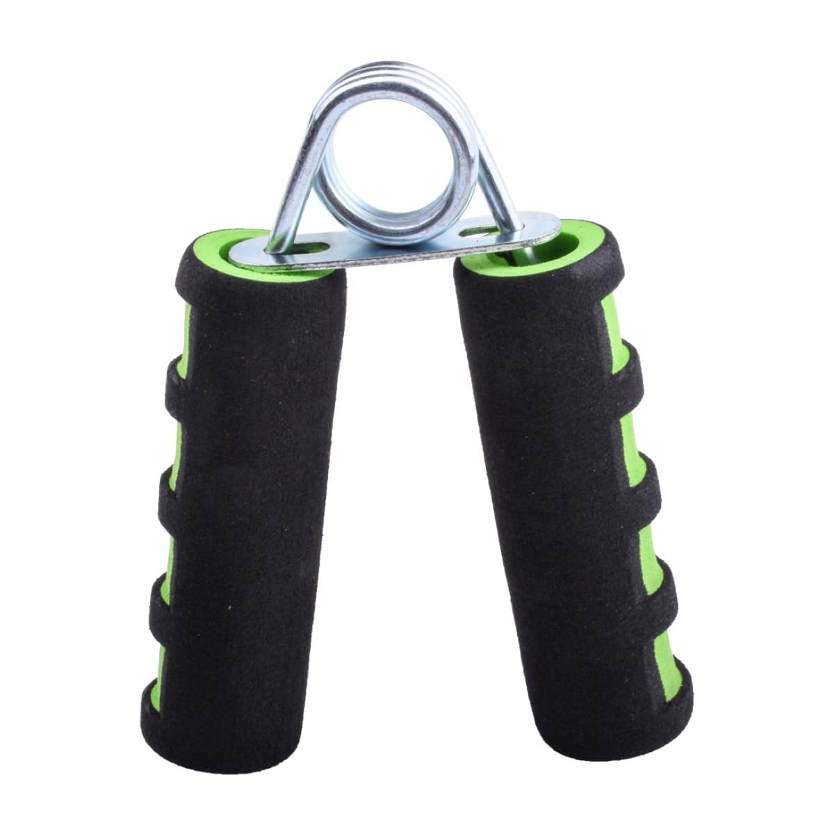 MOMISY Foam Hand Grip Strengthener/Training/Hand Exercise/Hand Gripper/Forearm Exerciser for Finger Exercise/Gym Workout Equipment to Use in Home and Gym for Men/Women (Green)