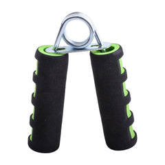 MOMISY Foam Hand Grip Strengthener/Training/Hand Exercise/Hand Gripper/Forearm Exerciser for Finger Exercise/Gym Workout Equipment to Use in Home and Gym for Men/Women (Green)