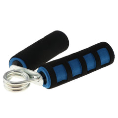 MOMISY Foam Hand Grip Strengthener/Training/Hand Exercise/Hand Gripper/Forearm Exerciser for Finger Exercise/Gym Workout Equipment to Use in Home and Gym for Men/Women (Blue)