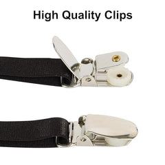 MOMISY Tucker for Men Elastic Shirt Stays, Holder with Non-Slip Strong Grip Clasp (Joint, 1)