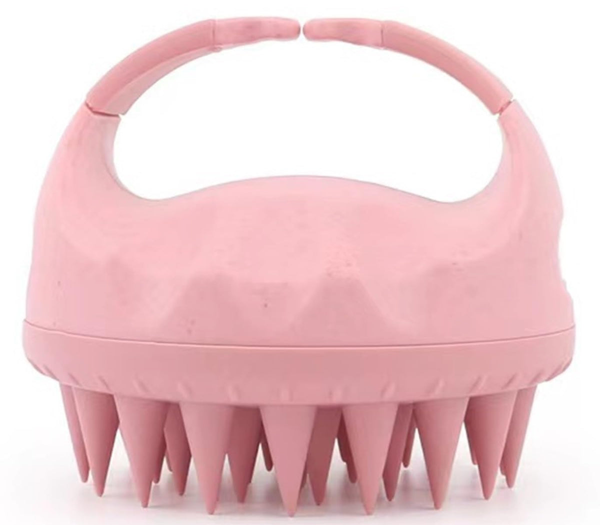 MOMISY Scalp Massager Shampoo Brush, Eco-Friendly Wheat Straw Body With Soft Silicon Bristles, Hair Scalp Scrubber, Scalp Exfoliator | Dandruff Removal