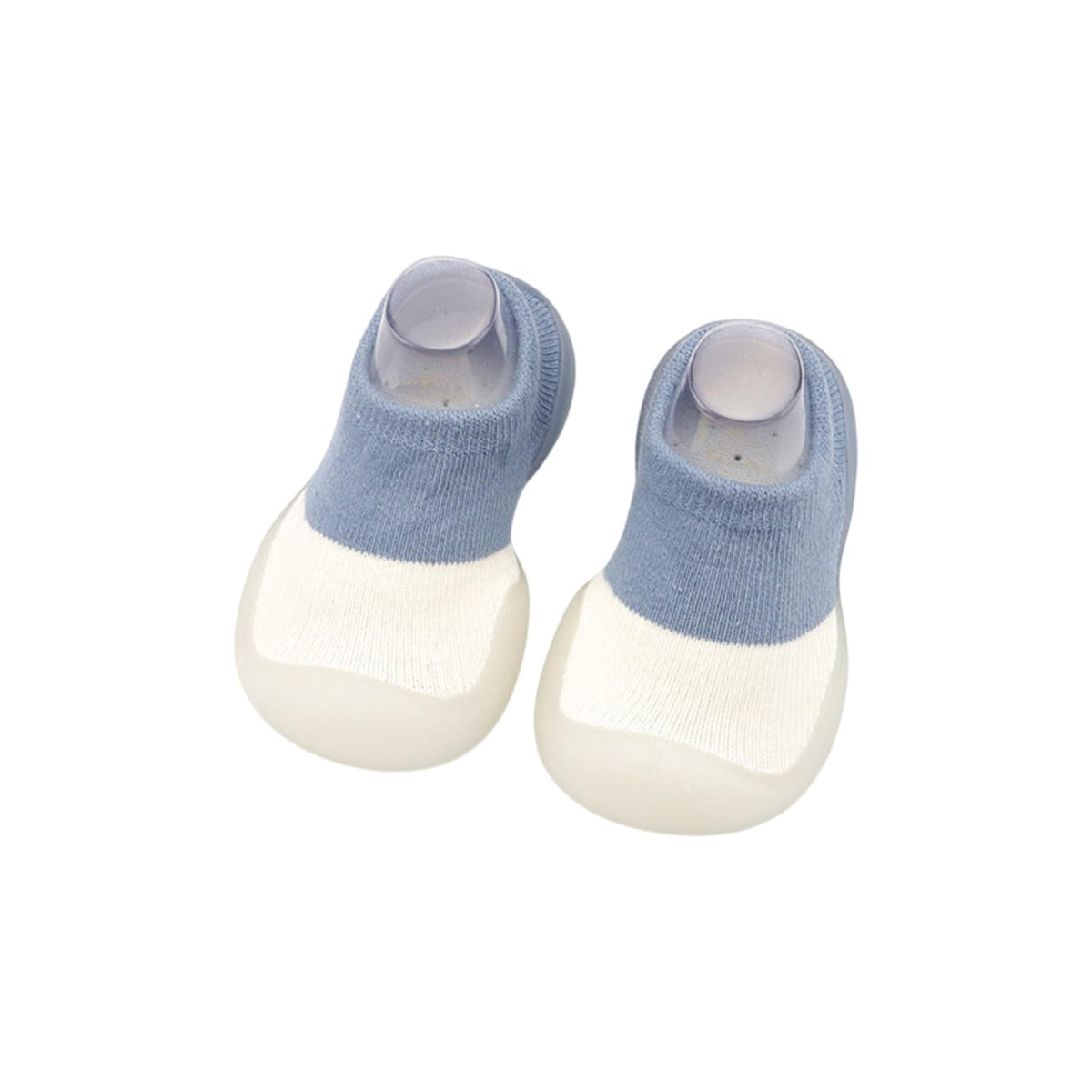 MOMISY Kids Cotton Baby Shoe Socks | Soft Breathable Socks for Kids 2–3 Years | Comfortable, Stylish & Protective Everyday Wear (Blue)