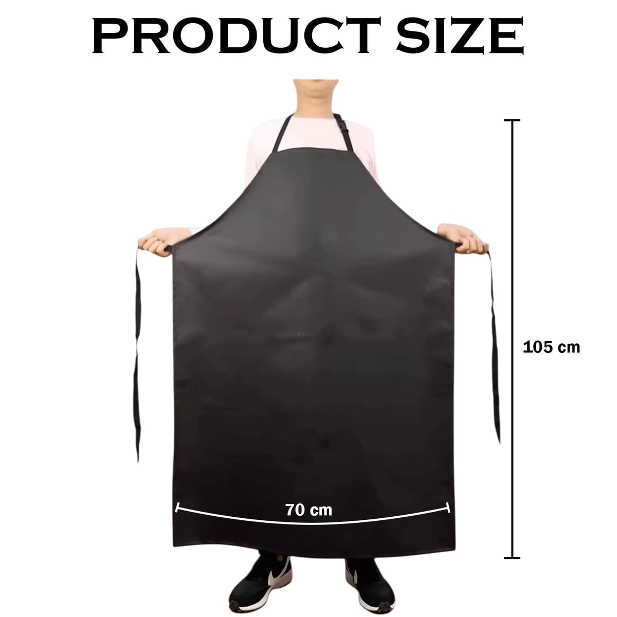 MOMISY Waterproof PVC Kitchen Apron, Camouflage Pattern, Suitable for Men and Women