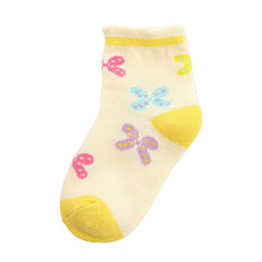 MOMISY 5 Pairs Baby Girl Boys Tube Socks Toddlers Infant Solid Color Boat Spring and Autumn Socks Stretch Baby Socks (IN, Age, 12 Months, 3 Years, Multi Bow)