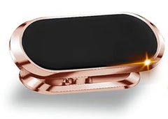 MOMISY Magnetic Mobile Phone Holder for Car Dashboard, [Easily Install] Mount [8 Strong Magnets] Friendly iPhone Mobile Stand Fits with All Smartphones (Rose Gold)