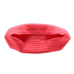 MOMISY Knitted Cocoon Nest New Born Baby Pod Sleeping Bag Photography Prop (Bean Red)