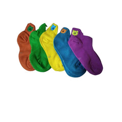MOMISY 5 Pairs Baby Girl Boys Cute Teddy Bear Embroidery Toddlers Infant Solid Color Baby Socks - Teddy, 1-3 Years