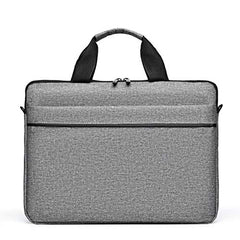 MOMISY Unisex-adult Laptop Bag for Men & Women I Office Bags I Travel Bags I Carry Handles with Adjustable Strap (14.1 inch, Grey)