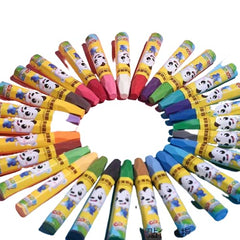 MOMISY 24-Shade Hexagonal Soft Pastel Crayon Oil Painting Stick Set,Multicolor