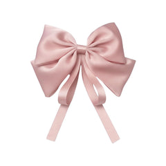 MOMISY Bow Shaped Hair Clip, Hair Accessories for Women and Girls (Pink, Free)
