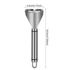 MOMISY Stainless Steel Corn Peeler, Stripper, Remover, Cutter, Vegetable and Fruit Peeler, Corn Threshing Peeler (SS 304, 18.8 cm)