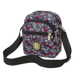 MOMISY Women Mobile Messenger Bag Ladies Casual Tote Nylon Shoulder Cross Body Long Strap Travelling, Work