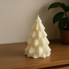 MOMISY Christmas Tree Shape Silicone Candle Making Mould, for Resin Moulds, Silicone Moulds Casting Moulds, Aroma Candle Mould for DIY, Christmas Decoration (Small, Christmastree)