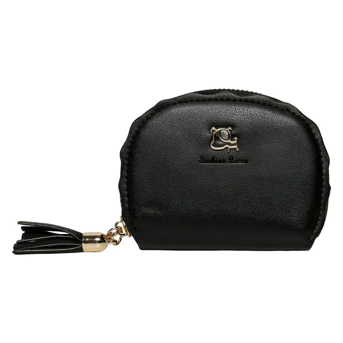 MOMISY PU Leather Women's Credit Debit Card Holder Money Wallet Purse Clutch (11 Slots Black)