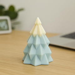 MOMISY Christmas Tree Shape Silicone Candle Making Mould, for Resin Moulds, Silicone Moulds Casting Moulds, Aroma Candle Mould for DIY, Christmas Decoration (Large, Christmastree)