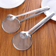 MOMISY Stainless Steel Oil Filter Spoon and Fried Food Clip Mesh Strainer (4)