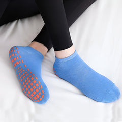 MOMISY Baby's Ankle Length Anti slip Cotton Blend Socks-5 Pairs (Socks-AntiSkidFemale-2-4 Year_Multicolored)