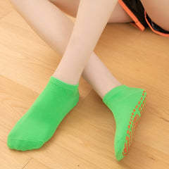 MOMISY Baby's Ankle Length Anti slip Cotton Blend Socks-5 Pairs (Socks-AntiSkidFemale-2-4 Year_Multicolored)