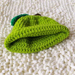 MOMISY Chilli Cap and diaper - Baby Photography & Photoshoot Prop (Green)