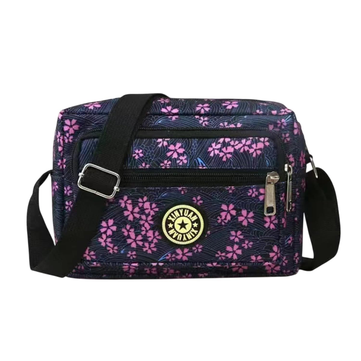 MOMISY Women Mobile Messenger Bag Ladies Nylon Shoulder Cross Body Long Strap Travelling, Work