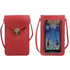 MOMISY Cell Phone Holster Bag-Red
