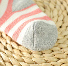 MOMISY 5 Pairs Baby Girl Boys Toddlers Infant Ankle Stretch Tube Socks (Pink, 0 Months-12 Months)