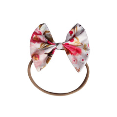 MOMISY Floral Romper with Hairband Photoshoot Photography Props Costume (White Rose)