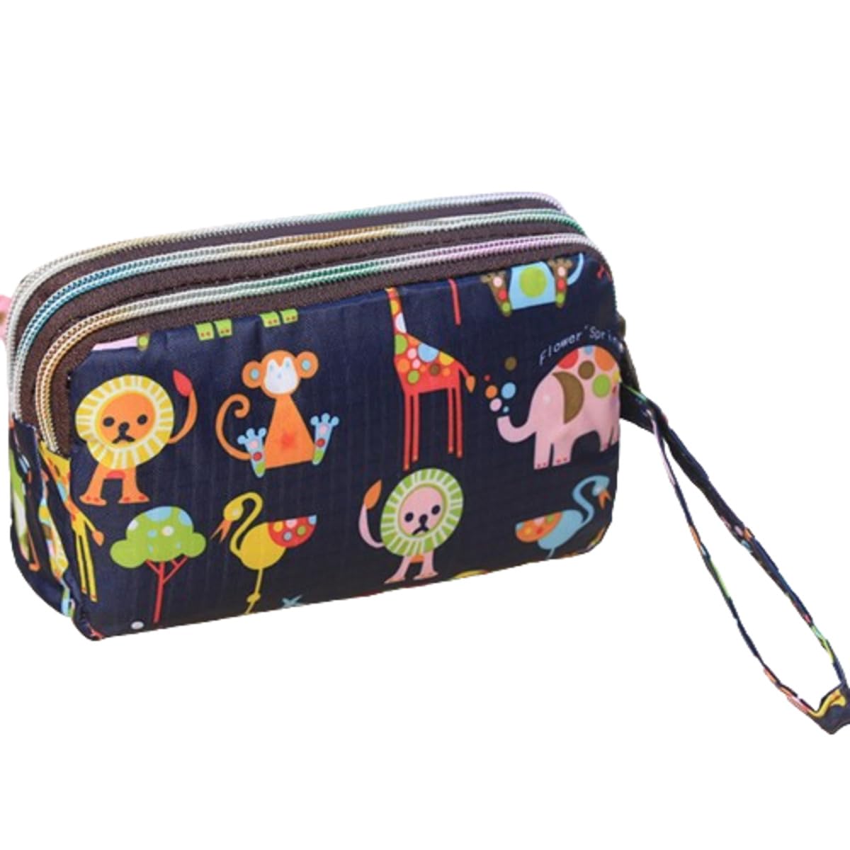 MOMISY Women's Girls Clutch | Zipper | Ladies Purse Wallet Girls (Animal)