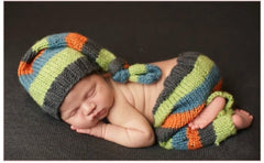 MOMISY Baby Photography Props, Includes Pant & Cap for Kids Parties Anniversaries Photography-Set of 2 Pieces-0-3 Months