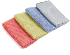 Momisy Microfiber Cleaning Cloths, 30 x 30 cm, Multi-Purpose Wash Cloth for Kitchen Car Window, Assorted Colours, Pack of 6 (4)