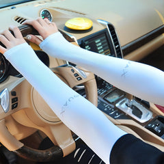 MOMISY 6 Pairs of Fingerless Arm Sleeves Men & Women Sunlight Protection Protection from Dust, Pollution, Sunburn, UV Protection - Suitable for, Sports - Hand Summer Gloves - Combo Pack of 6