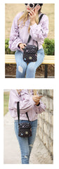 MOMISY Women Mobile Messenger Bag Ladies Casual Tote Nylon Shoulder Cross Body Long Strap Travelling, Work