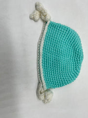 MOMISY Newborn Photography Props Baby Girl Photo Props for Infant Hand Crocheted Nurse pant and Hat-Nurse