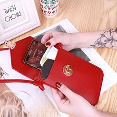 MOMISY Cell Phone Holster Bag-Red