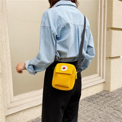 MOMISY Women Messenger Bag Yellow