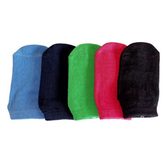 MOMISY Baby's Ankle Length Anti slip Cotton Blend Socks-5 Pairs (Socks-AntiSkidFemale-2-4 Year_Multicolored)