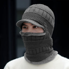 MOMISY Windproof Multi Functional Monkey Cap Winter Face Mask, Balaclavas, Neck Warmer, Cap and Bandana (Grey)
