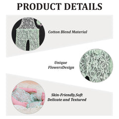 MOMISY Newborn Photography Props Set, Mint Green Lace Romper with Matching Headband, 2-Piece