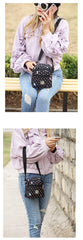 MOMISY Women Mobile Messenger Ladies Nylon Shoulder Bags Cross Body Long Strap Purse