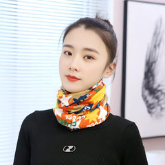MOMISY Soft Stretch Chemo Scarf Beanie | Breathable Slouchy Hat with Stylish Prints for Women (Yellow)