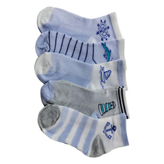 MOMISY 5 Pairs Baby Girl Boys Tube Socks Toddlers Infant Solid Color Boat Spring and Autumn Socks Stretch Baby Sock - Multicolor (IN, Age, 3 Years, 5 Years, Boat)