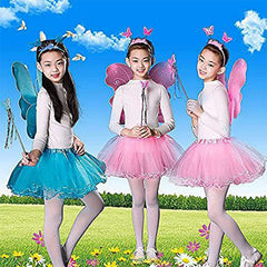 MOMISY Baby Photography Props, Baby Ferry Outfit with Feather, Stick and Headband for Kids Parties Anniversaries Photography (Red)